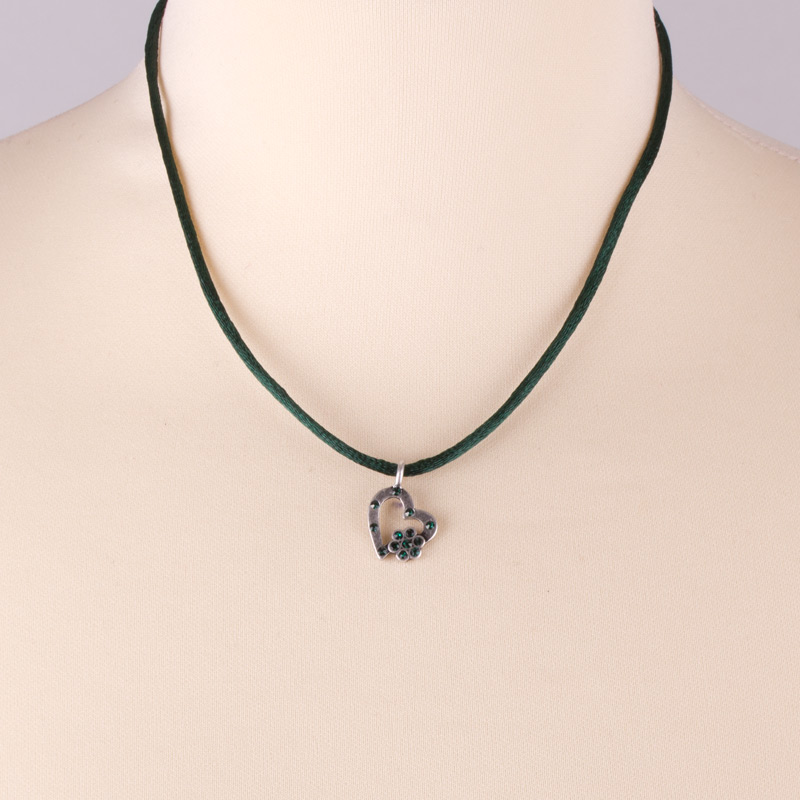 PY-Band-Halskette mit Herz SL861KI-19