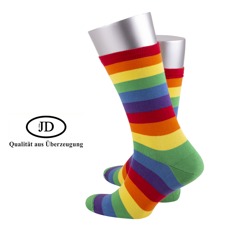 Regenbogen Socke